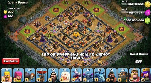 clash of clans pvp server